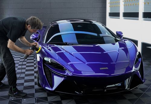 Full-service auto detailing after bodywork