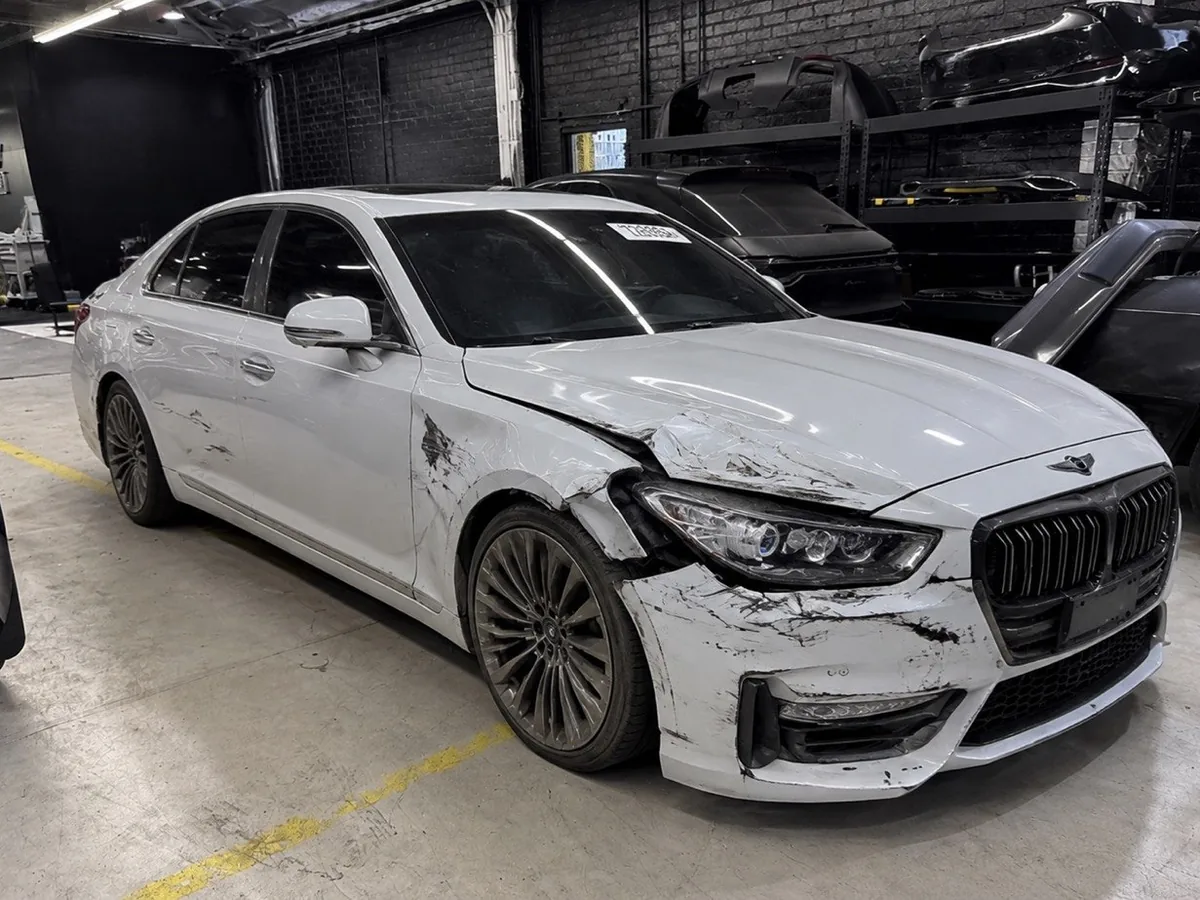 Before: Genesis Auto Body Collision Repair example before repair