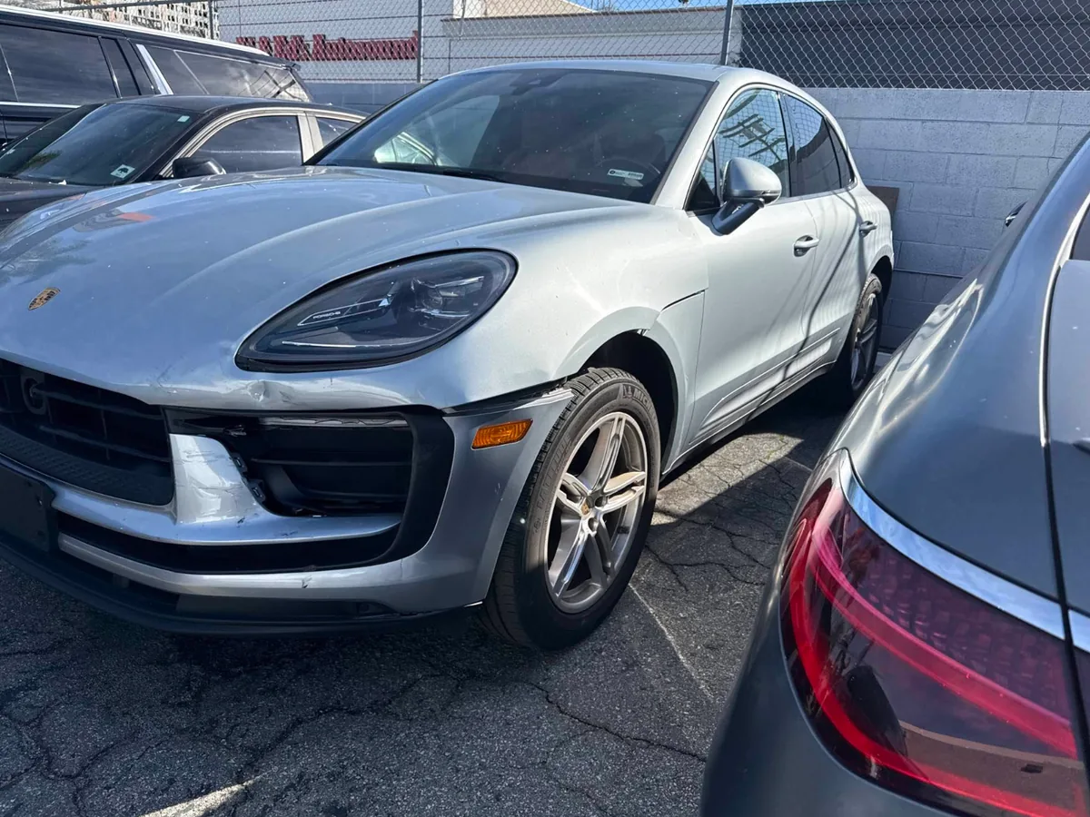 Before: Porsche Auto Body Collision Repair example before repair