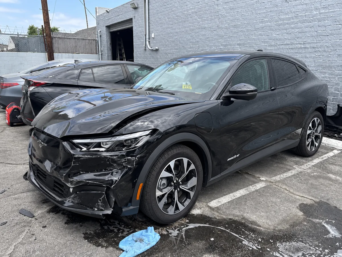 Before: Ford Collision Repair example before repair