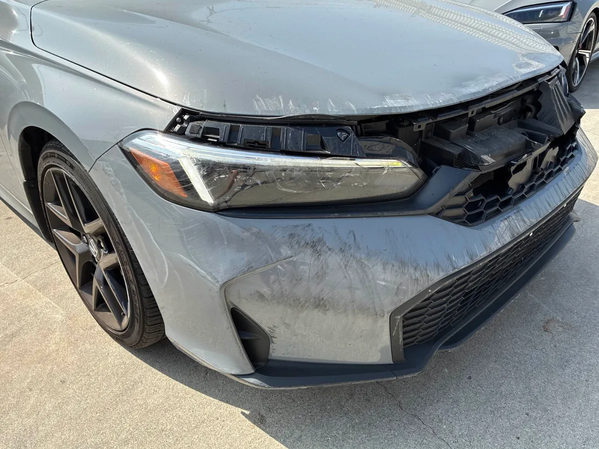 Before: Honda Collision Repair example before repair