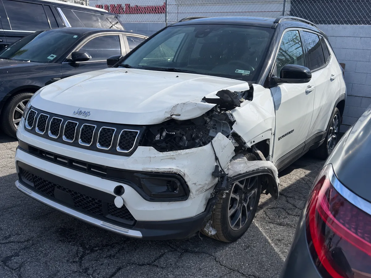 Before: Jeep Collision Repair example before repair