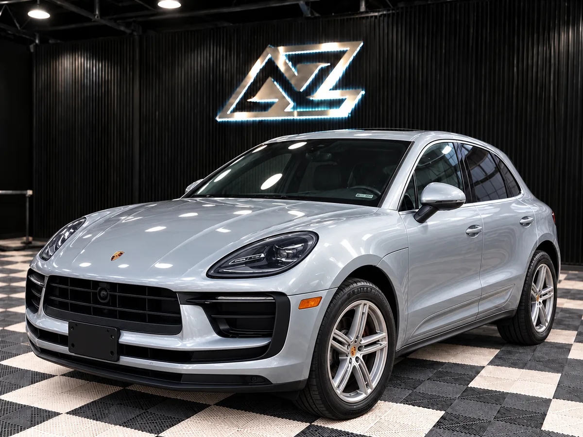 After: Porsche Collision Repair example after repair