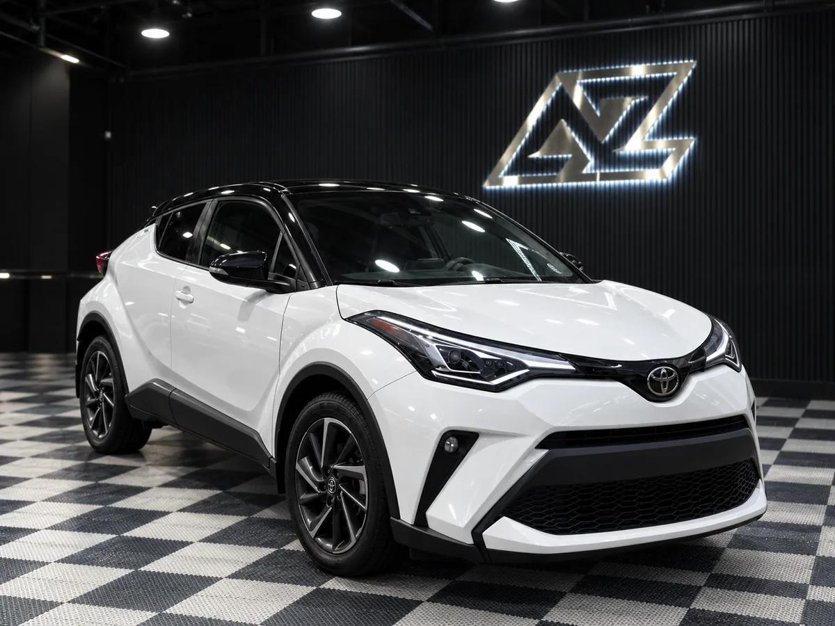 After: Electric Vehicle Collision Repair example after repair
